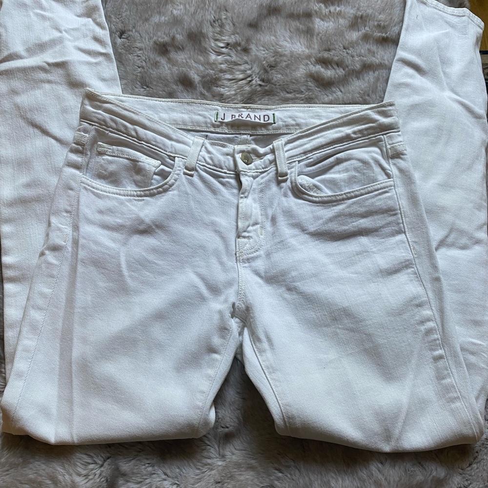 White J Brand skinny jeans